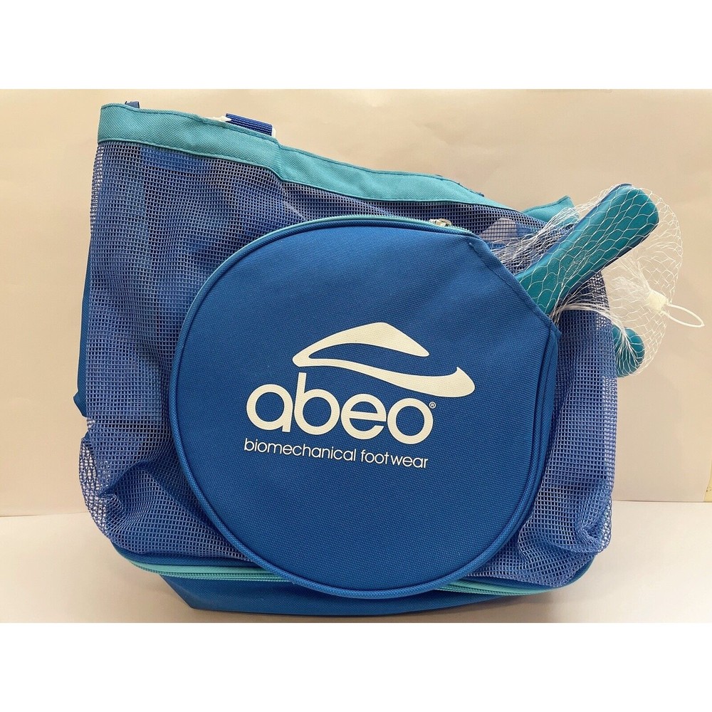 ABEO Blue Paddle Ball Tote Cooler - Insulated Bag for Outdoor Activities -NEW